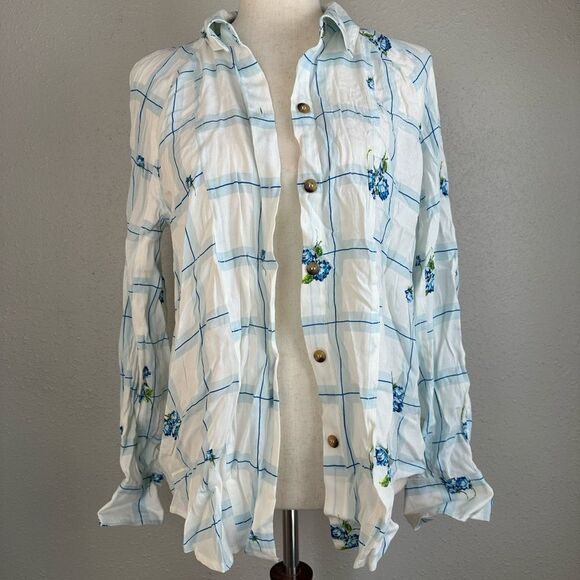 NWT Free People Women’s Button Up - Picture 1 of 7